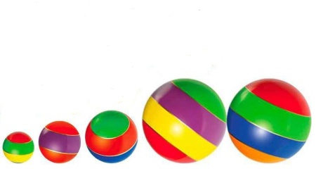 Купить Мячи резиновые (комплект из 5 мячей различного диаметра) в Мичуринске 